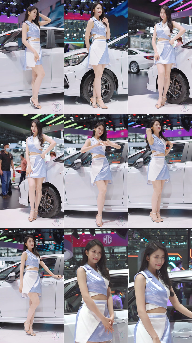 4K 2022深圳大灣區車展 레이싱모델 Racing Model HONDA車模07